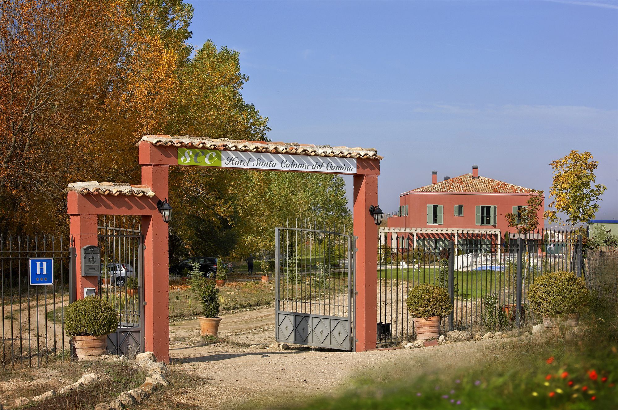 Hotel Santa Coloma Del Camino Olmillos de Sasamón Eksteriør billede
